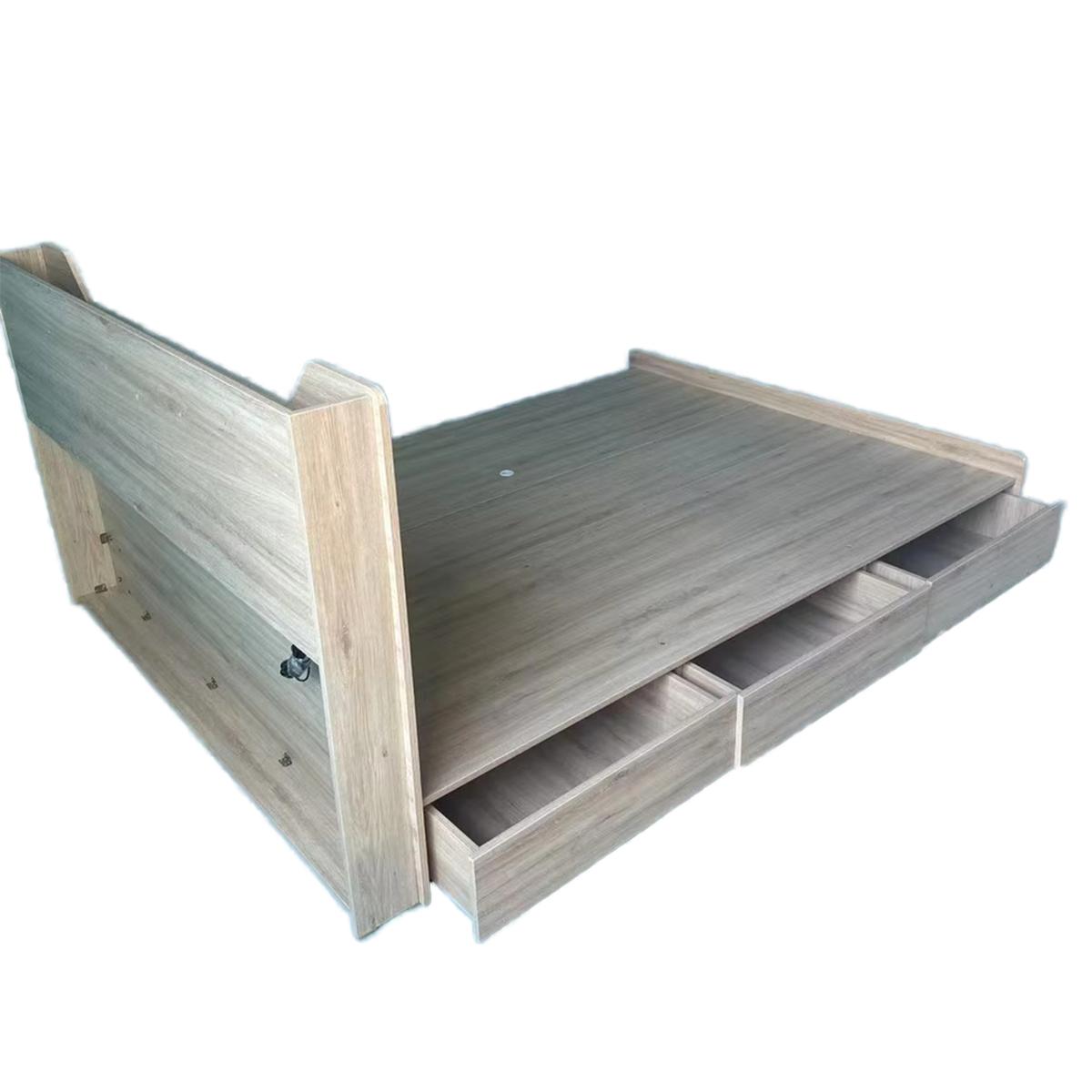 Pull-Out Drawer Storage Bed