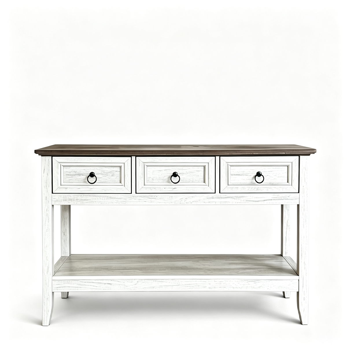 Three-Drawer Console Table